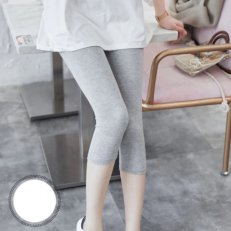 Women High Waisted Yoga Pants Squat proof Cropped Training Tights Female Sports Fitness Gym Flex Capri Leggings For Ladies