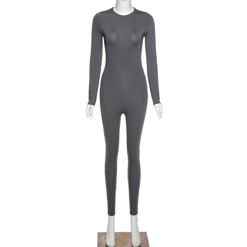 BEAUTY CLOSET COLLECTION - Long Sleeve Skiing Jumpsuit Women Sportwear