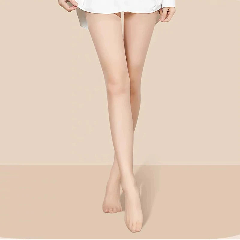 Lace Trim Thigh High Stockings