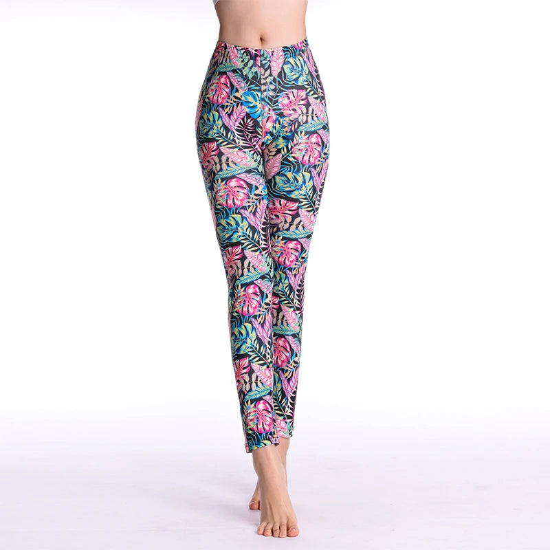 Leggings Leopard Women Leopard Print Leggings Spring And Autumn High Elasticity Pant Leggins High Waist Elastic Legging