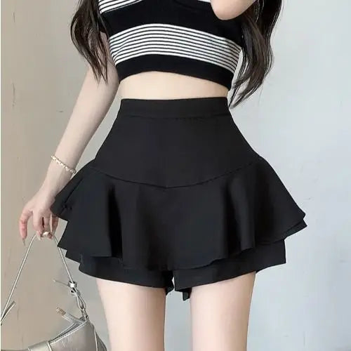 Tiered Mini Skirt
