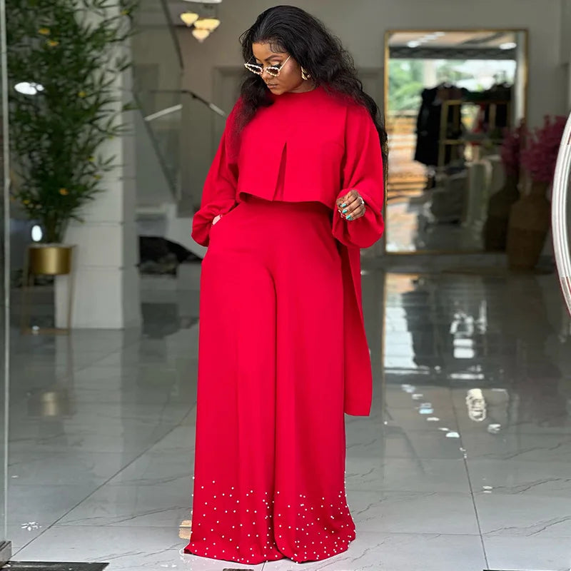 Women's Two-Piece Top & Pants Set