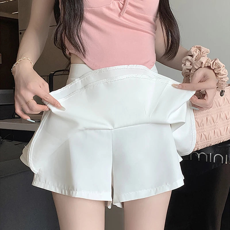 Tiered Mini Skirt