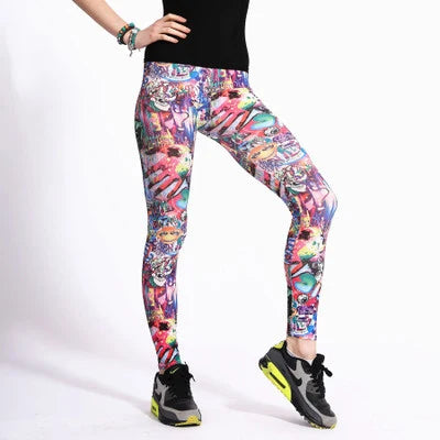 Leggings Leopard Women Leopard Print Leggings Spring And Autumn High Elasticity Pant Leggins High Waist Elastic Legging