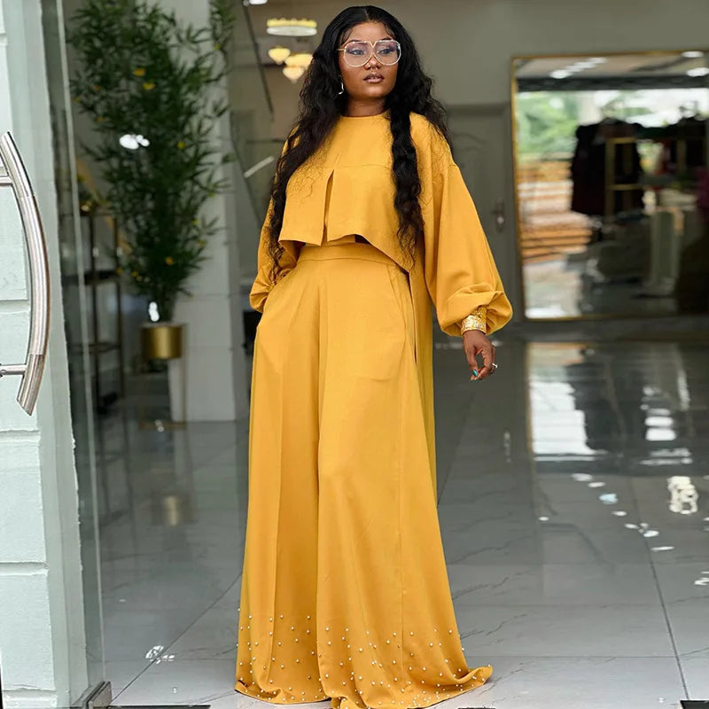 Women's Two-Piece Top & Pants Set