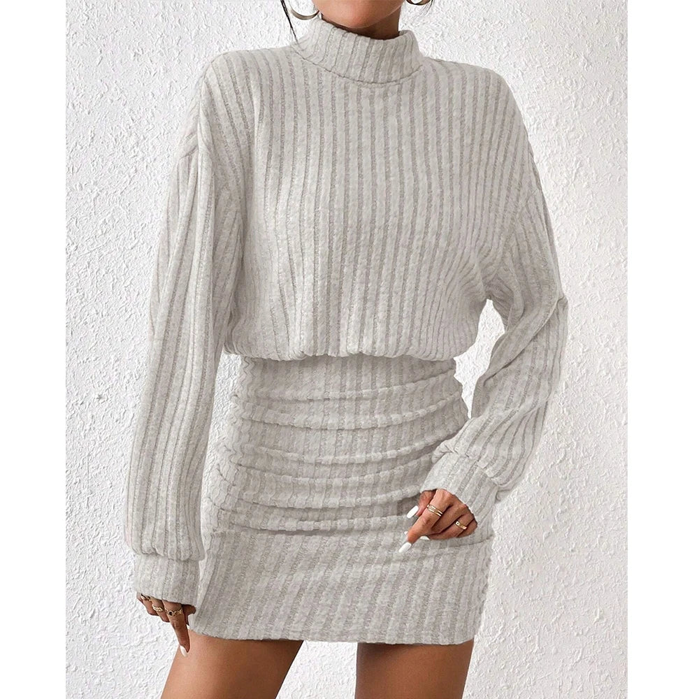 BEAUTY CLOSET COLLECTION  -  Long Sleeve Casual Fashion Dress