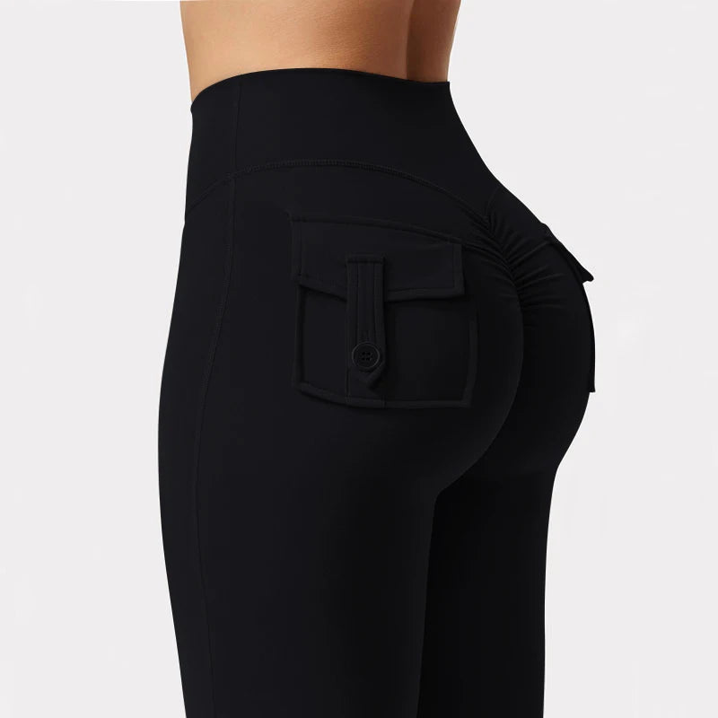 BEAUTY CLOSET COLLECTION -  Workwear with pockets Yoga Pant ﻿