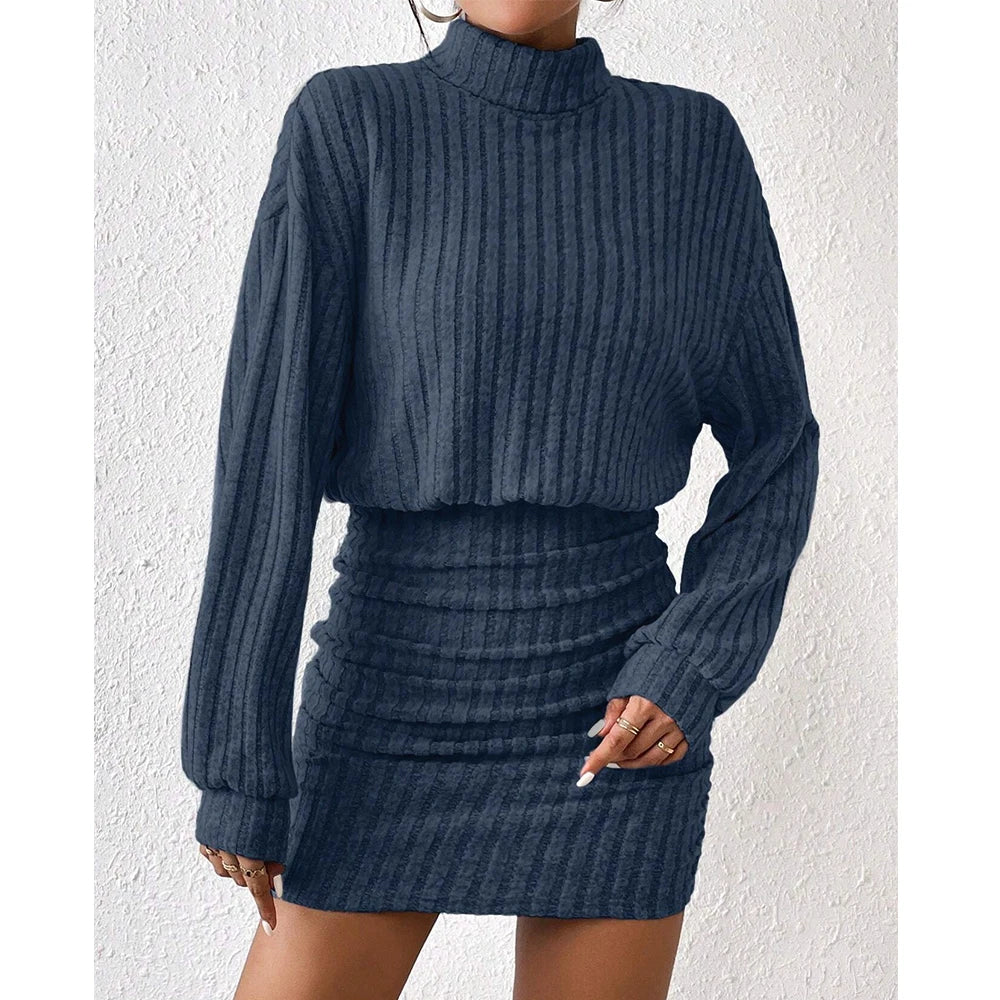 BEAUTY CLOSET COLLECTION  -  Long Sleeve Casual Fashion Dress