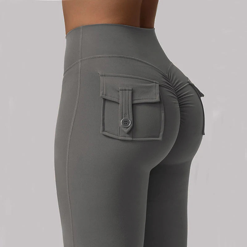 BEAUTY CLOSET COLLECTION -  Workwear with pockets Yoga Pant ﻿