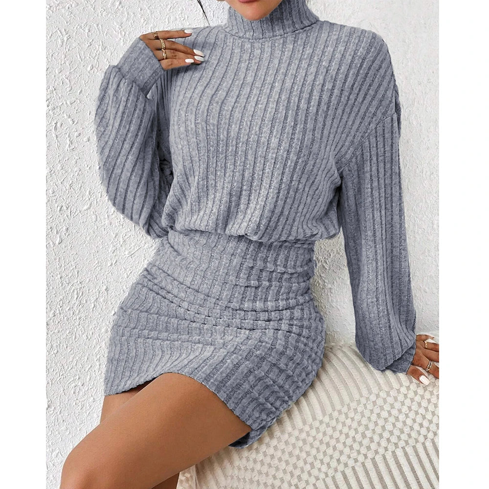 BEAUTY CLOSET COLLECTION  -  Long Sleeve Casual Fashion Dress