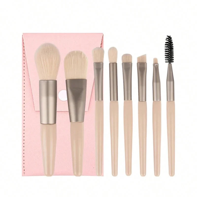 13 PCS Makeup Brushes Set Eye Shadow Foundation Women Cosmetic Brush Eyeshadow Blush Beauty Soft Make Up Tools Bag