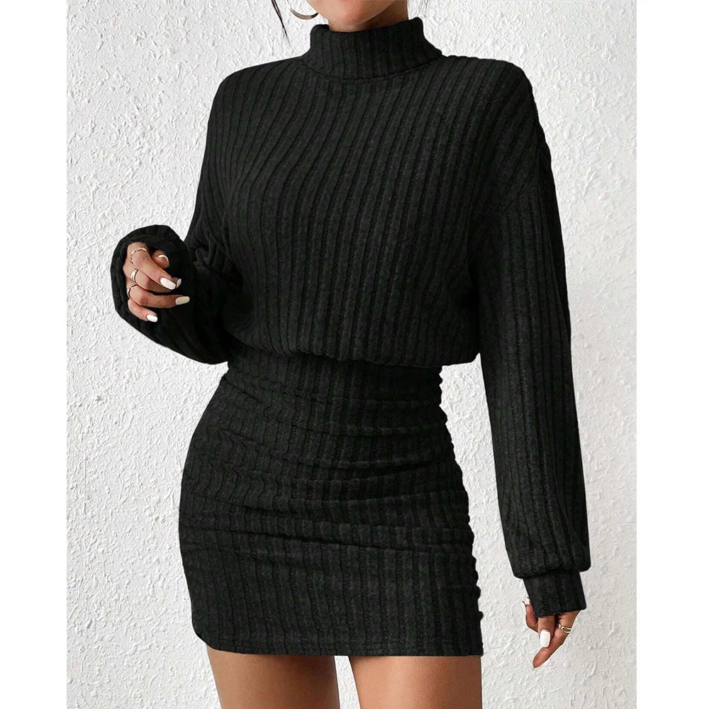 BEAUTY CLOSET COLLECTION  -  Long Sleeve Casual Fashion Dress