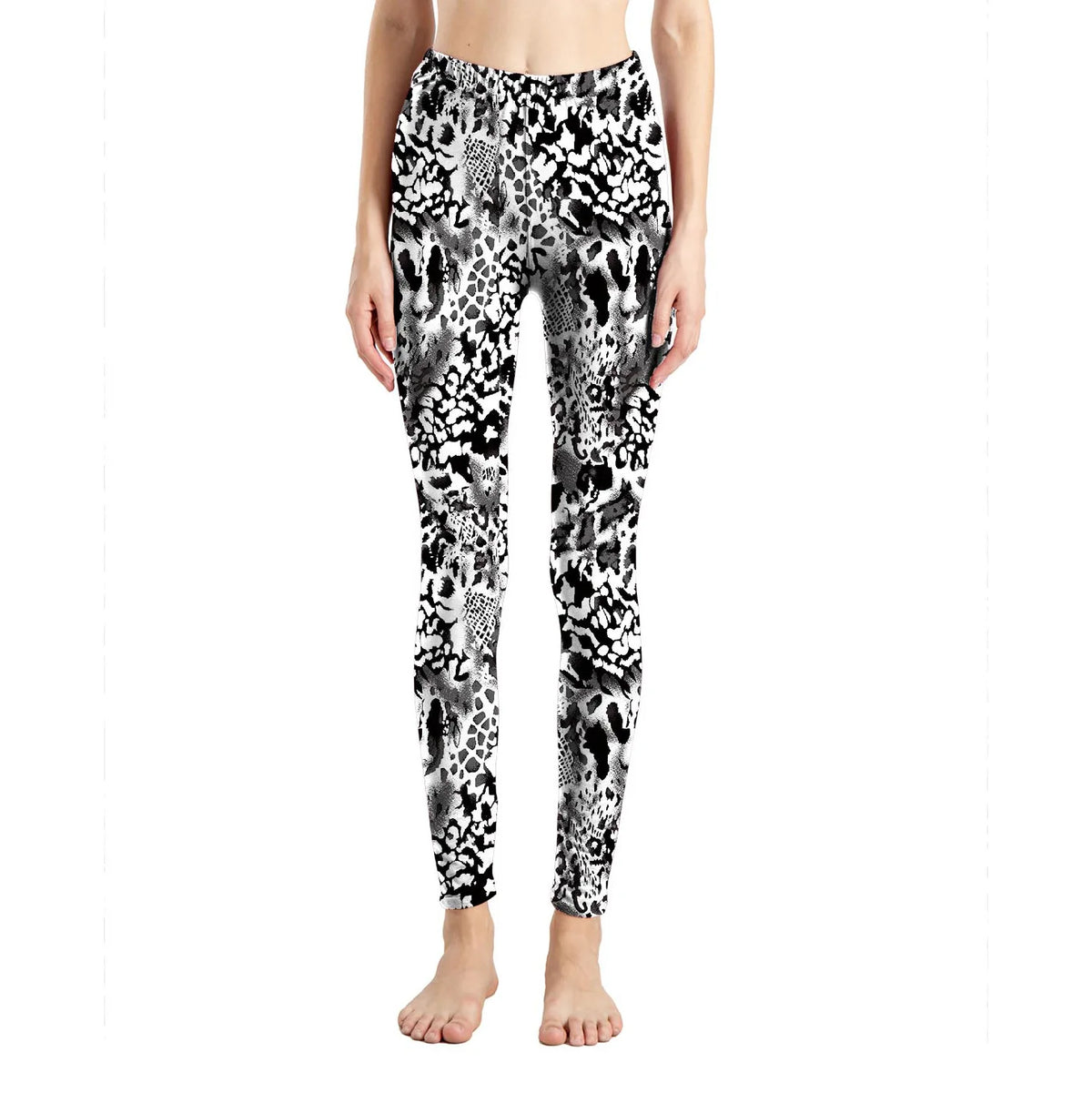 Hot New Spring Legging National Ethnic Style Retro Graffiti Paintings Printing Flowers Trousers Printed High Elasticity Leggings