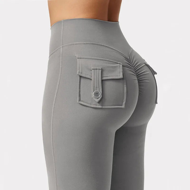 BEAUTY CLOSET COLLECTION -  Workwear with pockets Yoga Pant ﻿