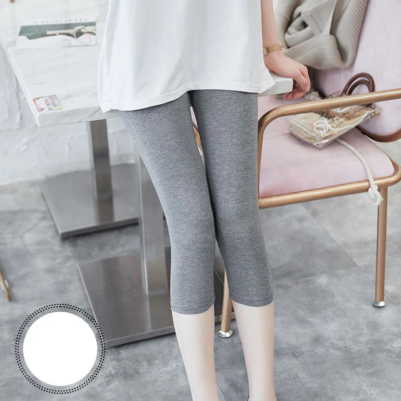 Women High Waisted Yoga Pants Squat proof Cropped Training Tights Female Sports Fitness Gym Flex Capri Leggings For Ladies