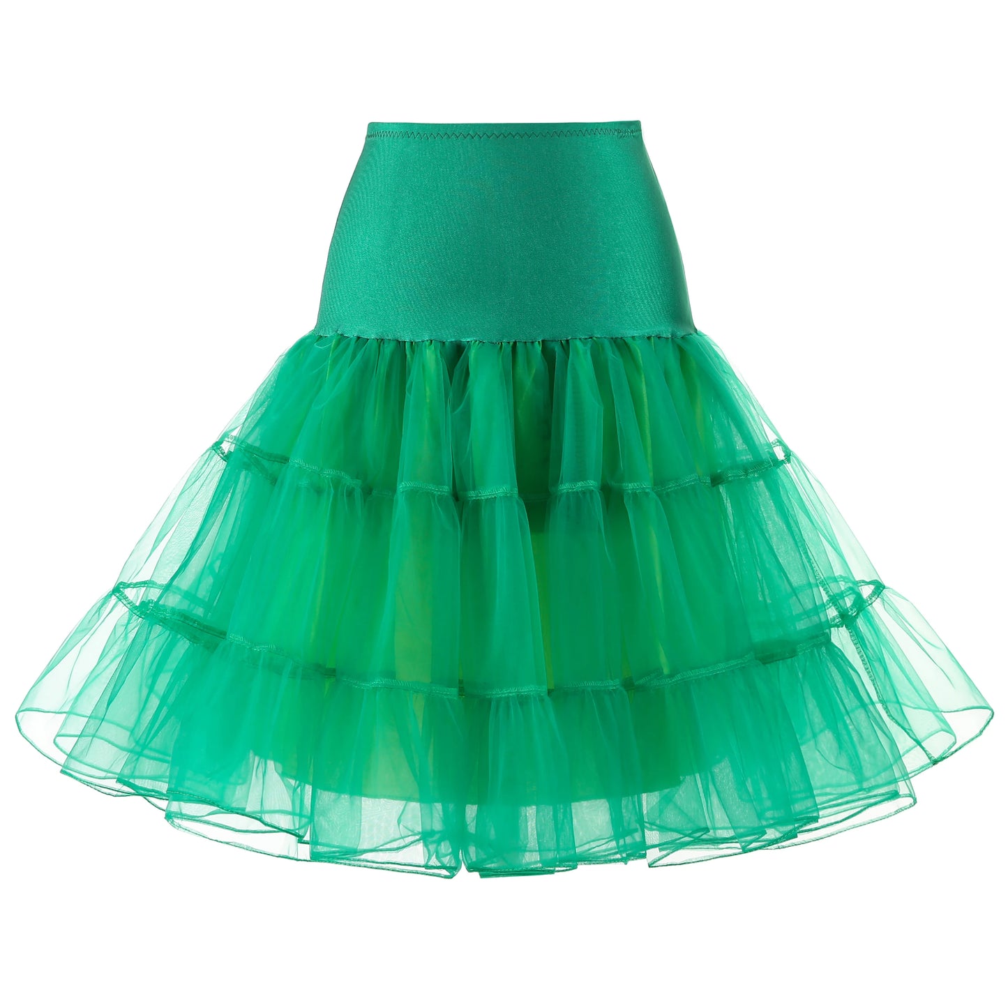 BEAUTY CLOSET COLLECTION - Women's 50's Vintage Tulle Petticoat Half Slip Tutu Under Skirt