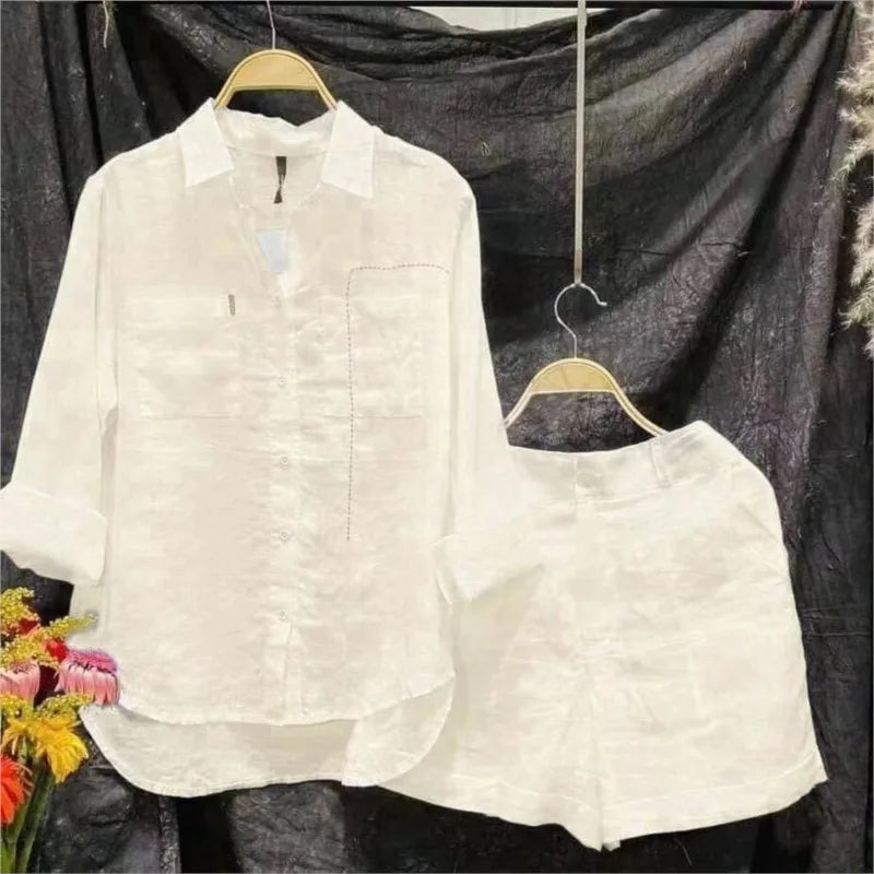 BEAUTY CLOSET COLLECTION -  Women Outfit Casual Shirt Two Pieces